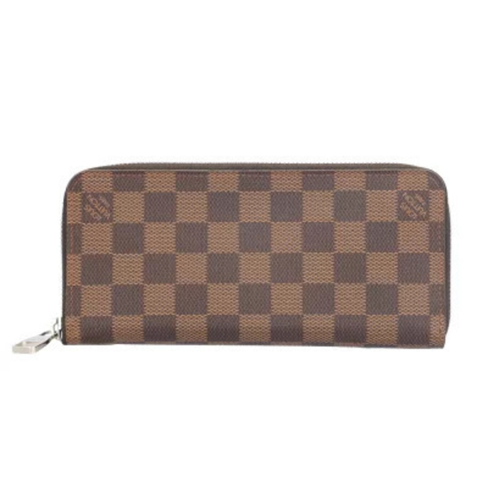 Louis Vuitton Zippy Wallet Vertical Damier Long Canvas